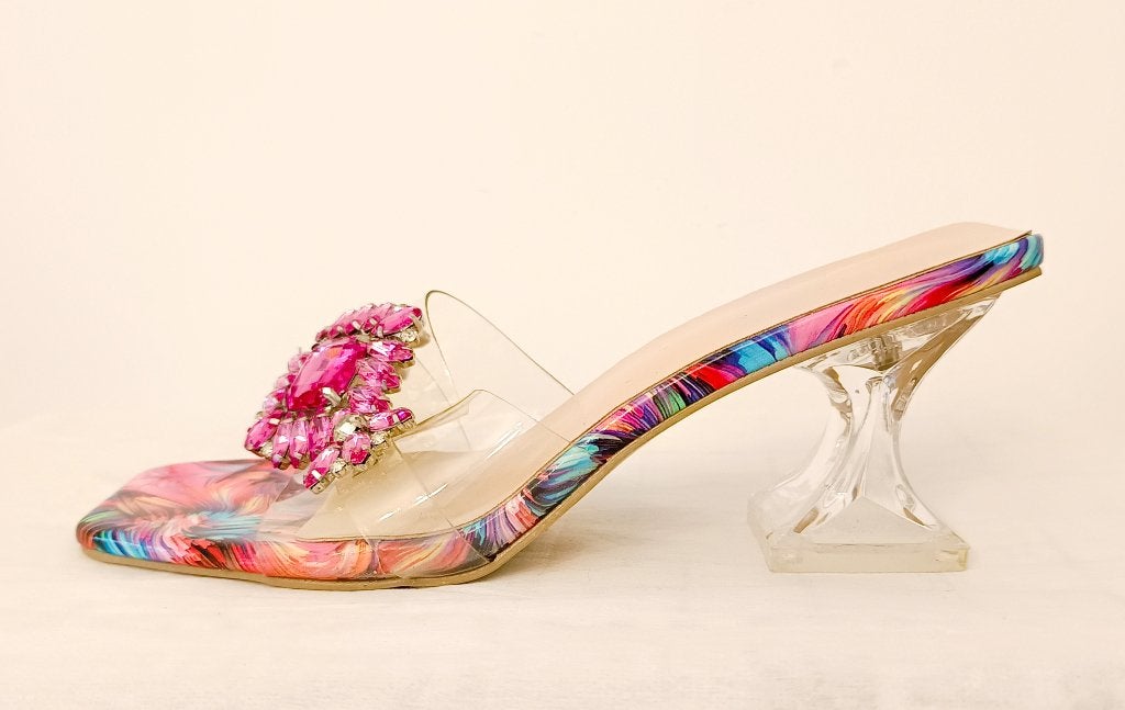 Shein Heels, size 37 (23-24cm), Kleding | Dames, Schoenen, Nieuw, Roze, Shein, Sandalen of Muiltjes