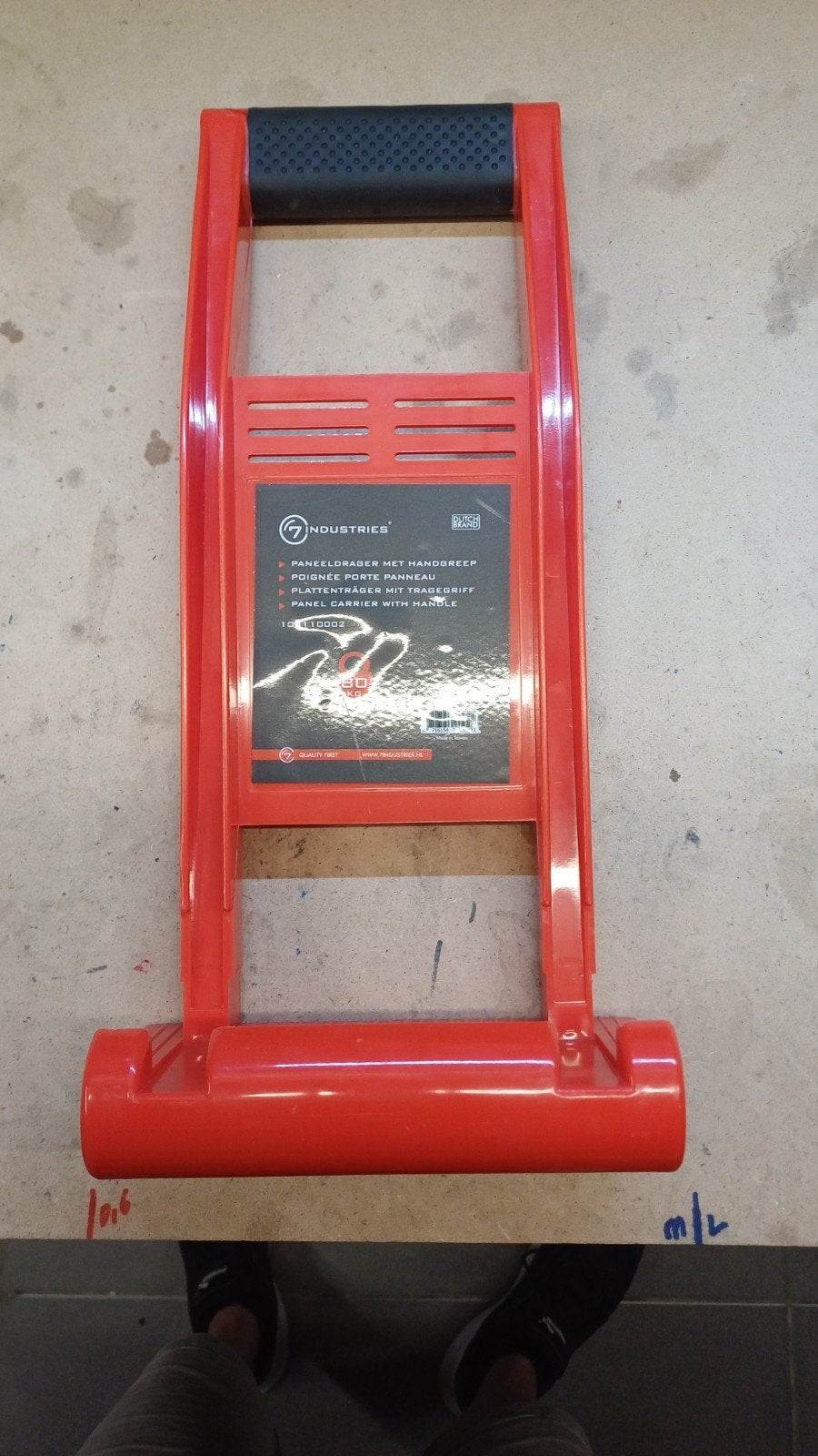 1 x paneel/platen drager tot 80kg nieuw, Ophalen of Verzenden, Nieuw, Trap, Minder dan 2 meter