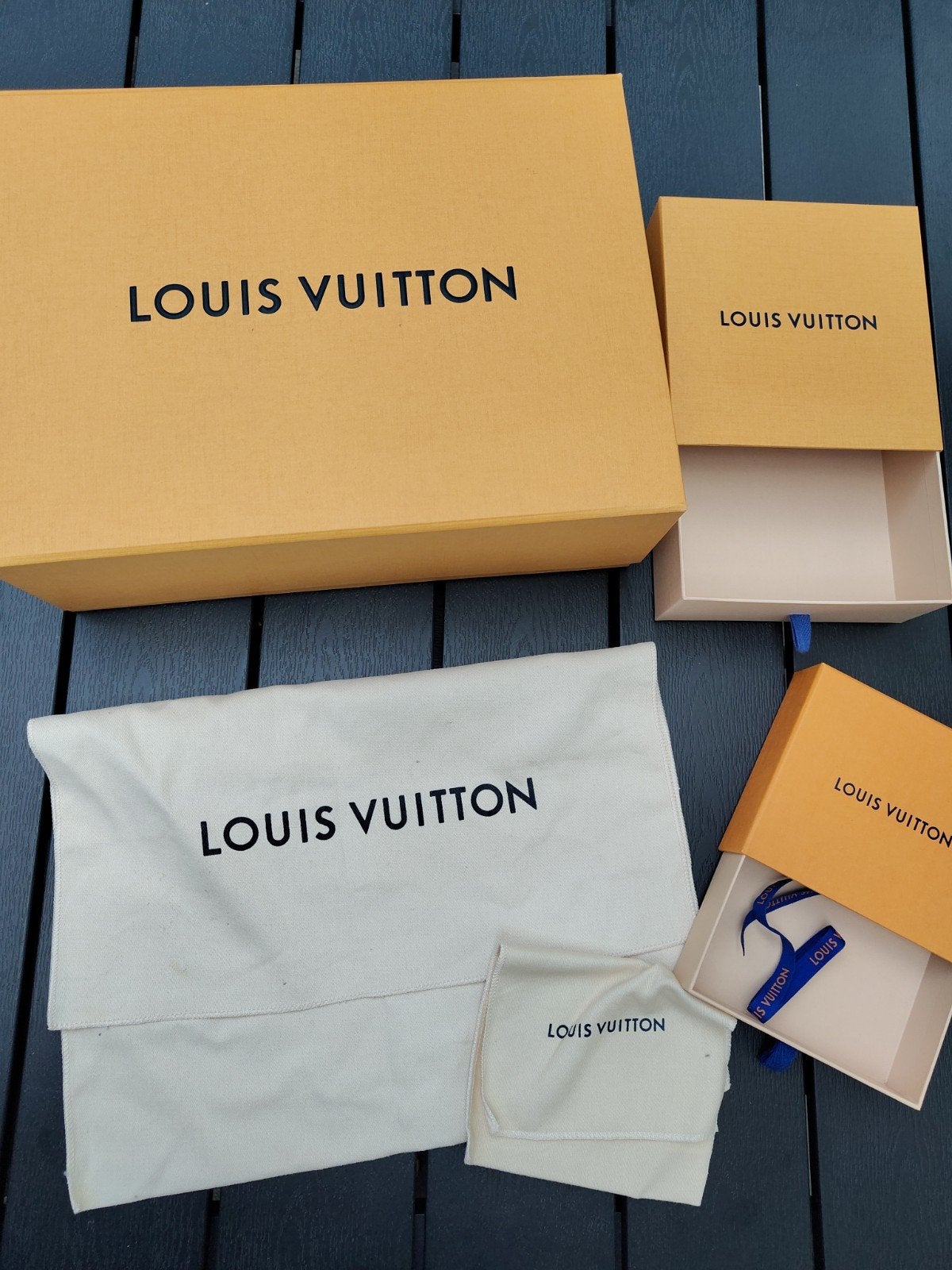 Louis Vuitton - set 3 opbergboxen, Ophalen, Doos
