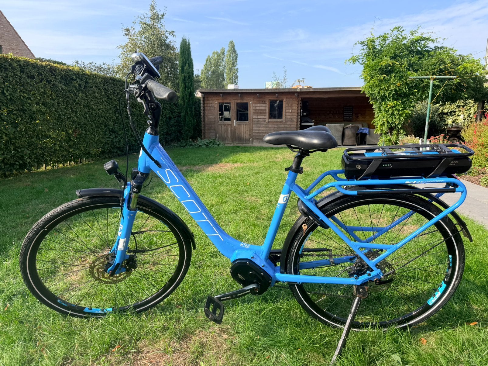Scott stadsfiets, Zo goed als nieuw, 50 km per accu of meer, 55 tot 59 cm, Ophalen