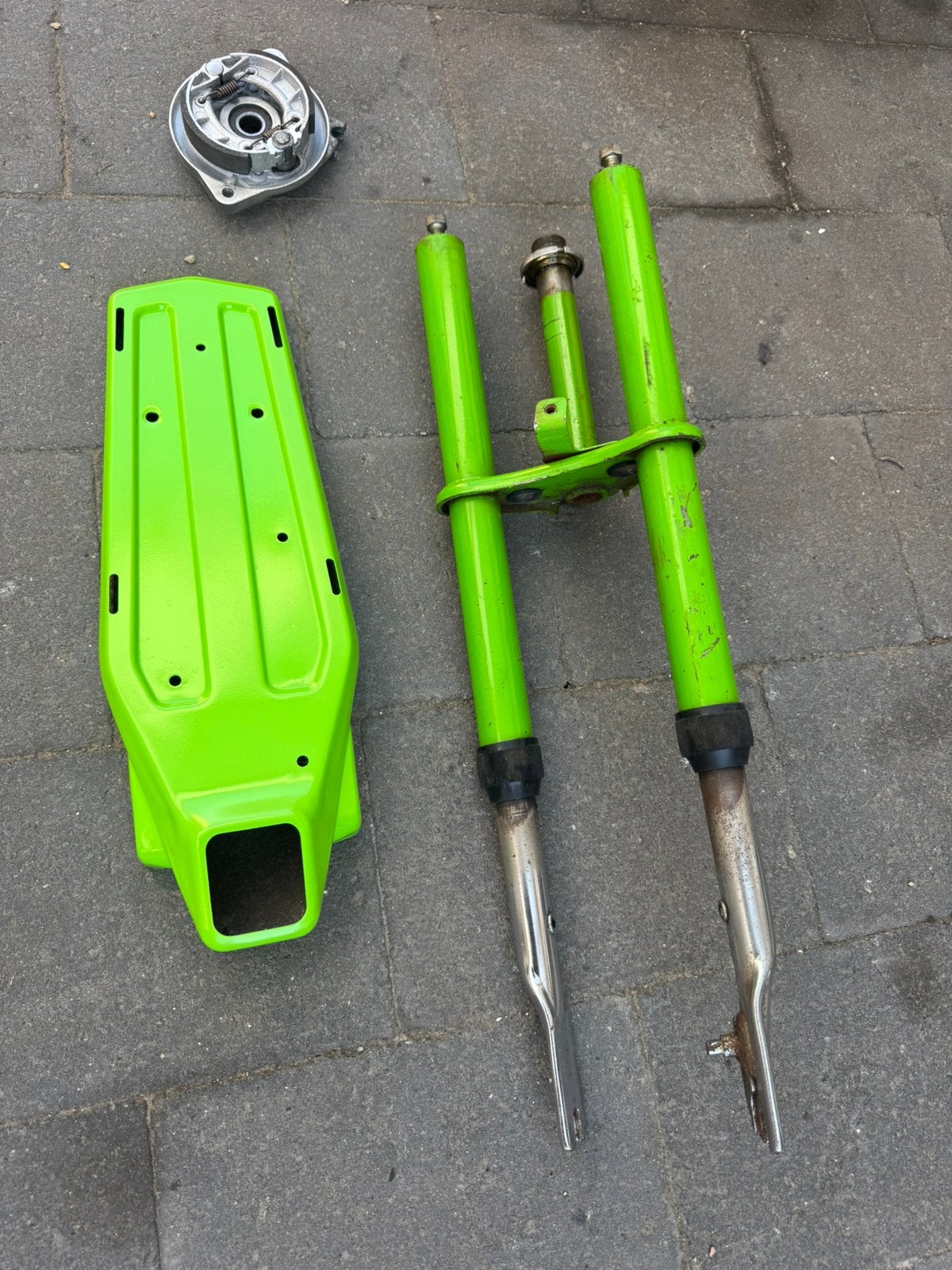 Voorvork honda camino 1976, Ophalen, Gebruikt