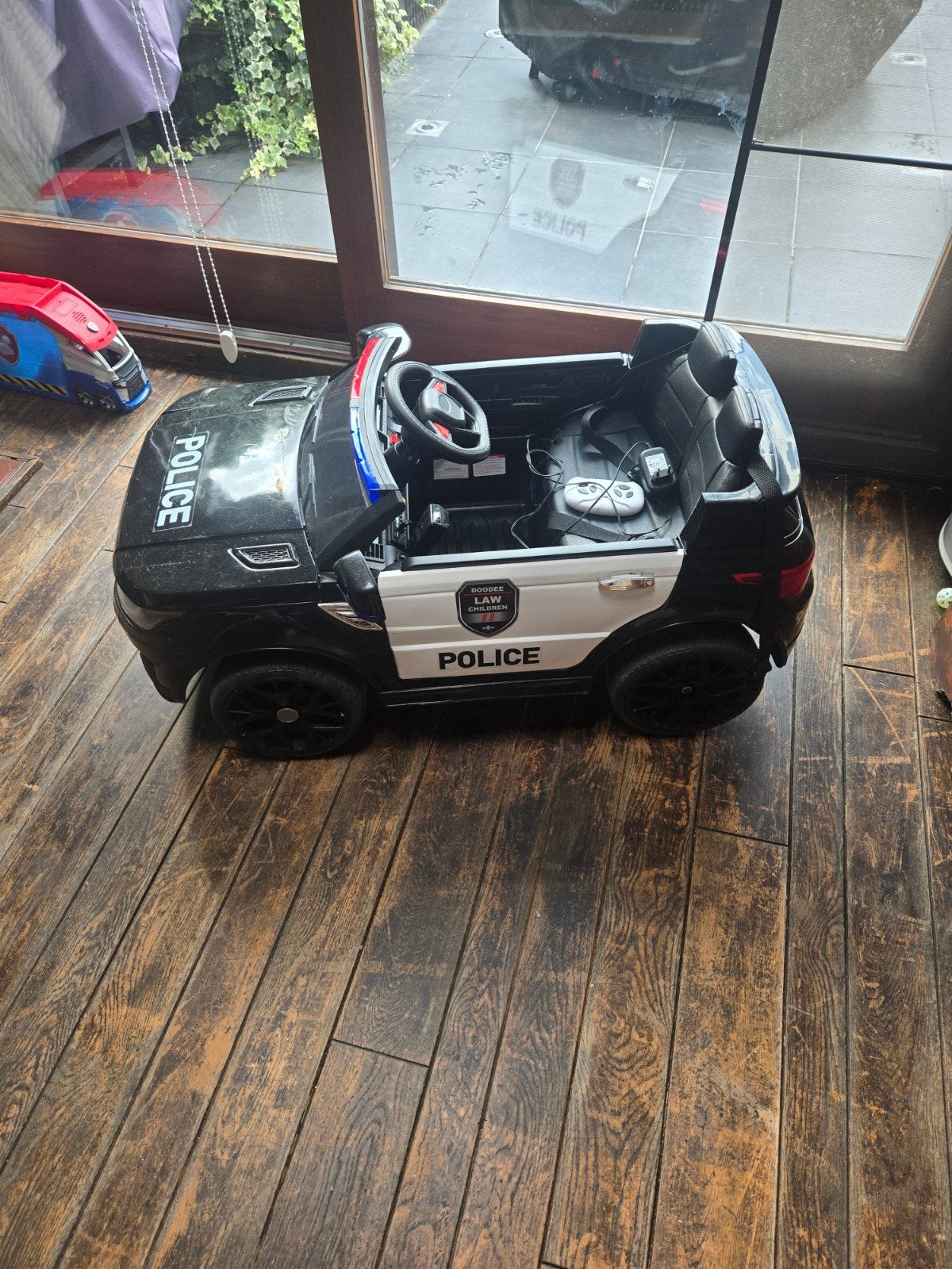 politie auto met afstandbediening, Kinderen en Baby's, Ophalen, Gebruikt, Afstandsbediening