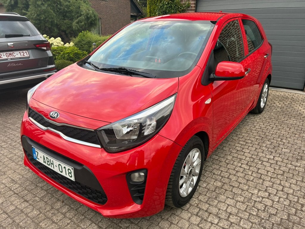 Kia Picanto, 5-deurs, navi, 2017, garantie, Voorwielaandrijving, Stof, 62 kW, 5 deurs