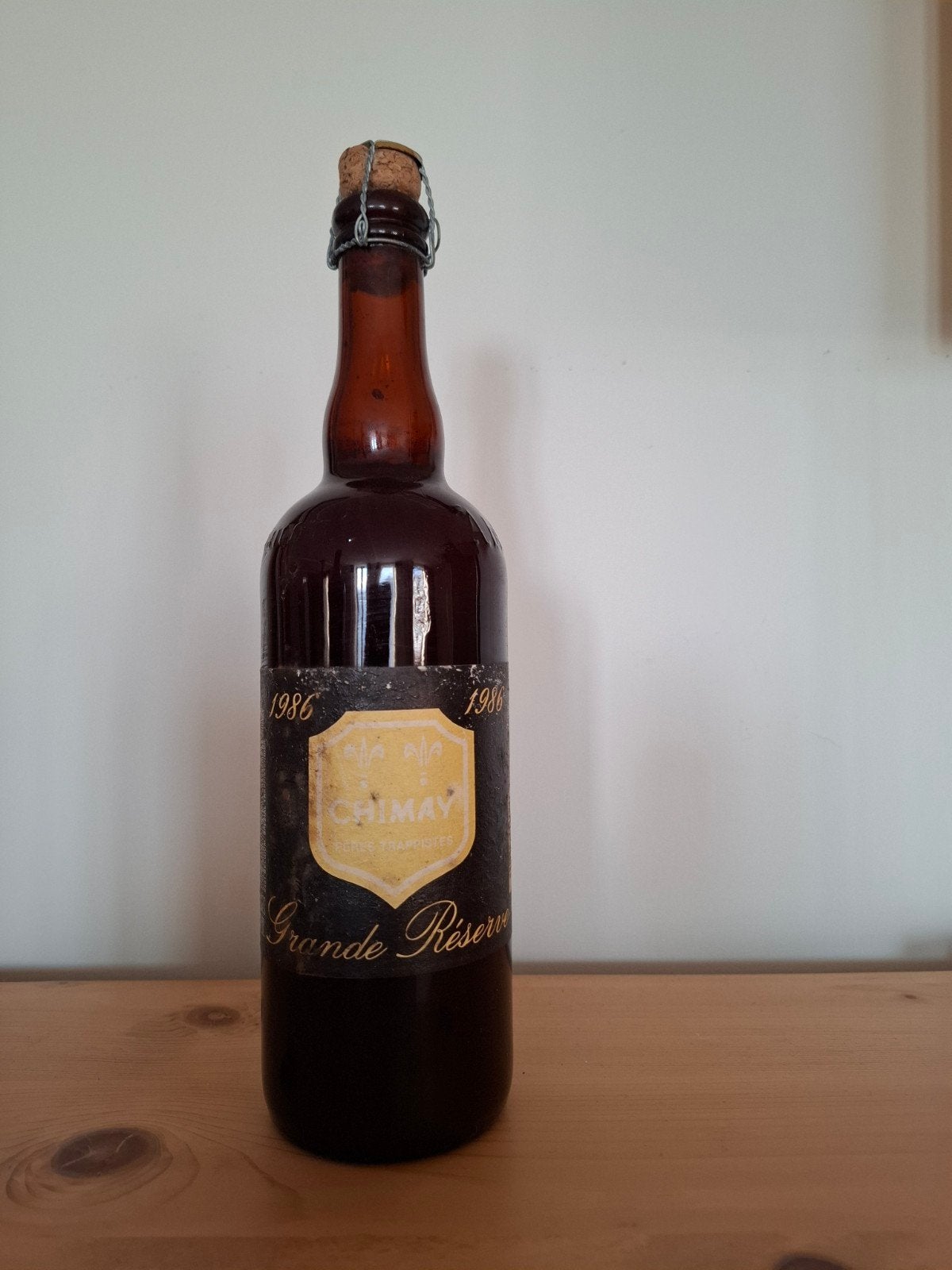 Chimay grande réserve 1986, Collections, Enlèvement ou Envoi