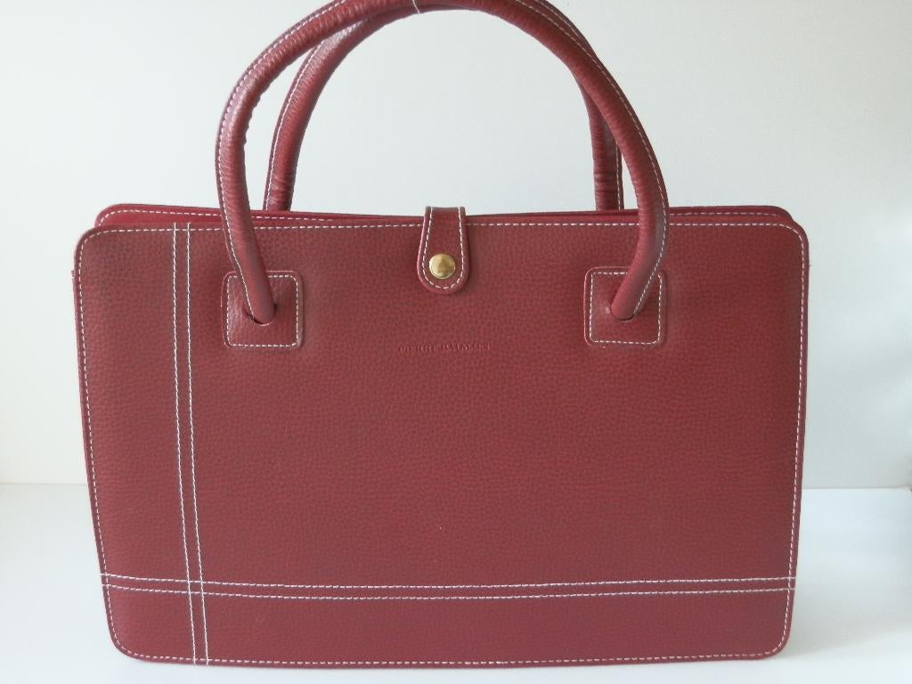 Balmain damestas. Handtas., Ophalen of Verzenden, Zo goed als nieuw, Rood, Handtas