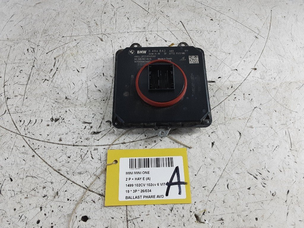 BALLAST DE PHARE XENON DROIT Mini Mini (F56) (8494842), Petuelring 130
80809  München, DE, Mini, Utilisé, Minikundenbetreuung@mini.de