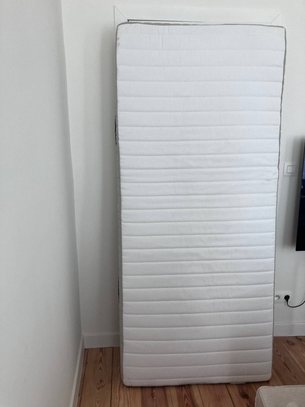 Ikea Hafslo matras eenpersoons 90x200, Huis en Inrichting, Slaapkamer | Matrassen en Bedbodems, Ophalen, Zo goed als nieuw, Eenpersoons