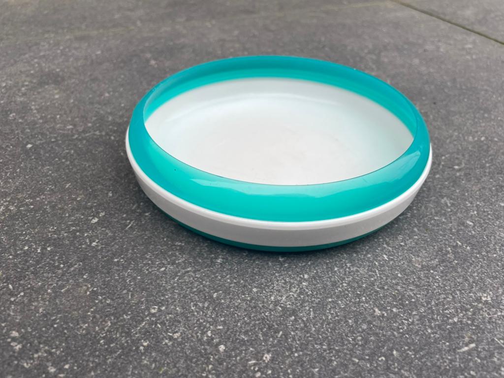 Oxo oefenbord - peuter bord met afneembare rand, Ophalen, Zo goed als nieuw, Overige typen