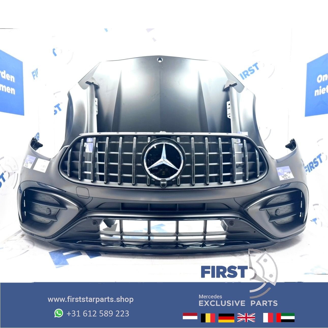 W254 GLC63 AMG VOORKOP FRONT FACELIFT GLC63S Mercedes GLC KL, Utilisé, -, Avant, -