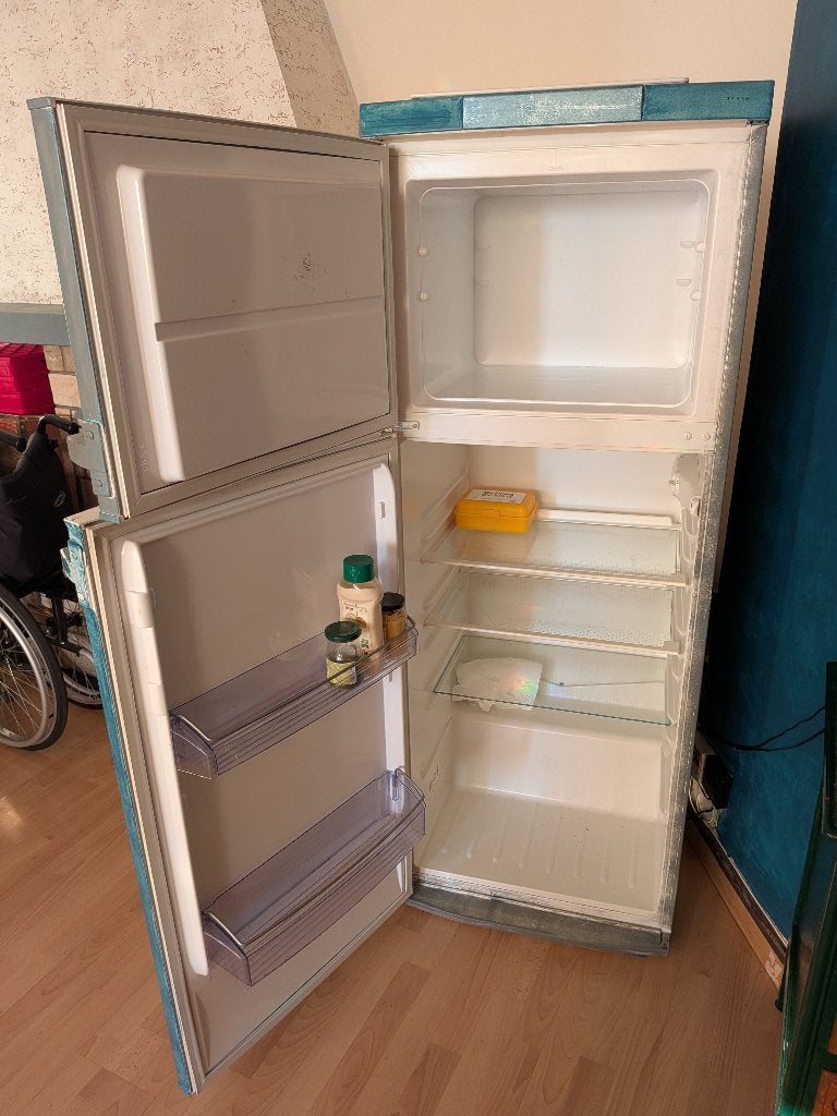 Grand frigidaire AEG, 160 cm ou plus, Enlèvement, Utilisé, 60 cm ou plus