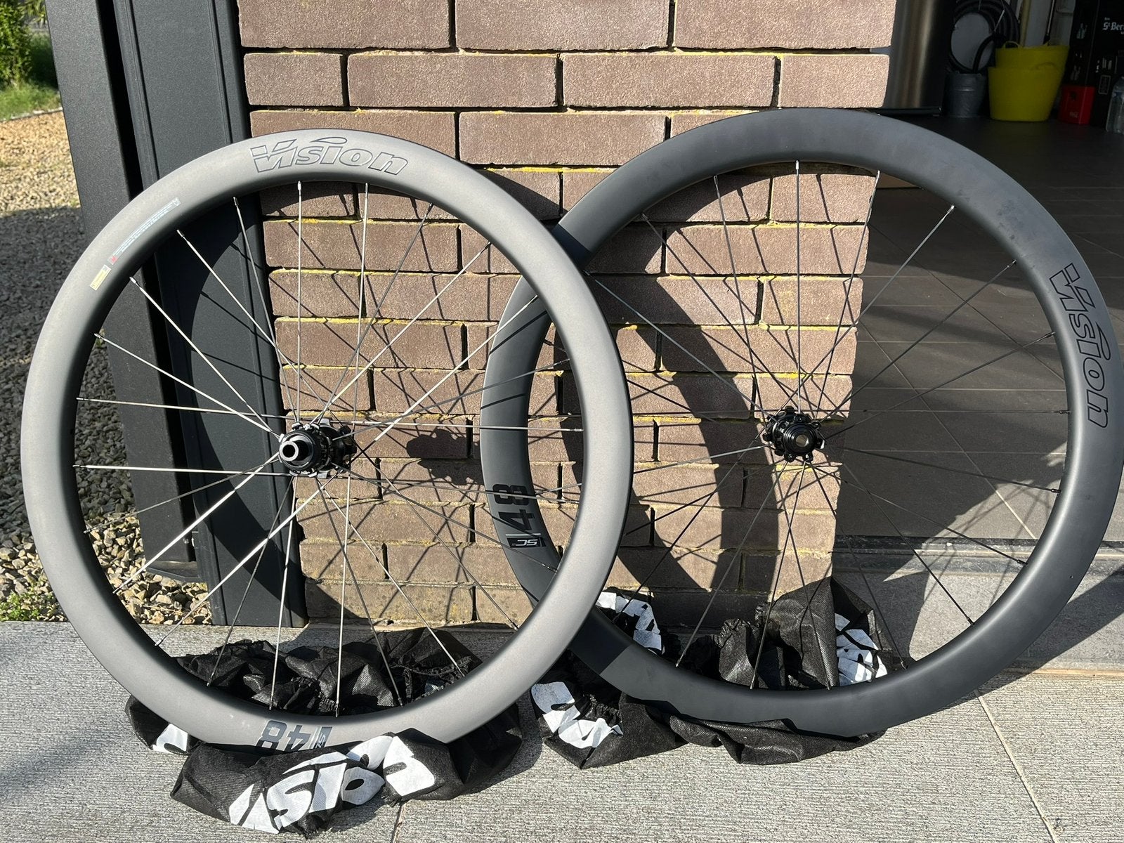 **Splinternieuwe vision carbon wielen**, Fietsen en Brommers, Nieuw, Gravelbike, Carbon, Ophalen