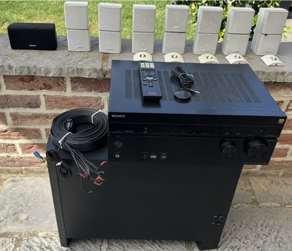 Complete Bose Acoustimass 6 Series III System + Verst. Sony, TV, Hi-fi & Vidéo, Autres marques, Enlèvement, Utilisé, 70 watts ou plus