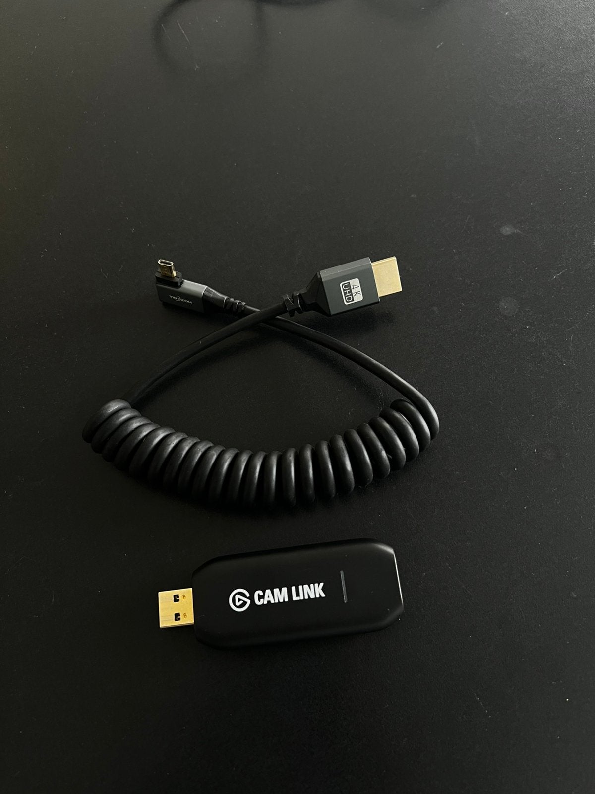 Elgato Cam Link 4K & câble HDMI micro HDMI, Télécoms, Émetteurs & Récepteurs, Enlèvement, Comme neuf