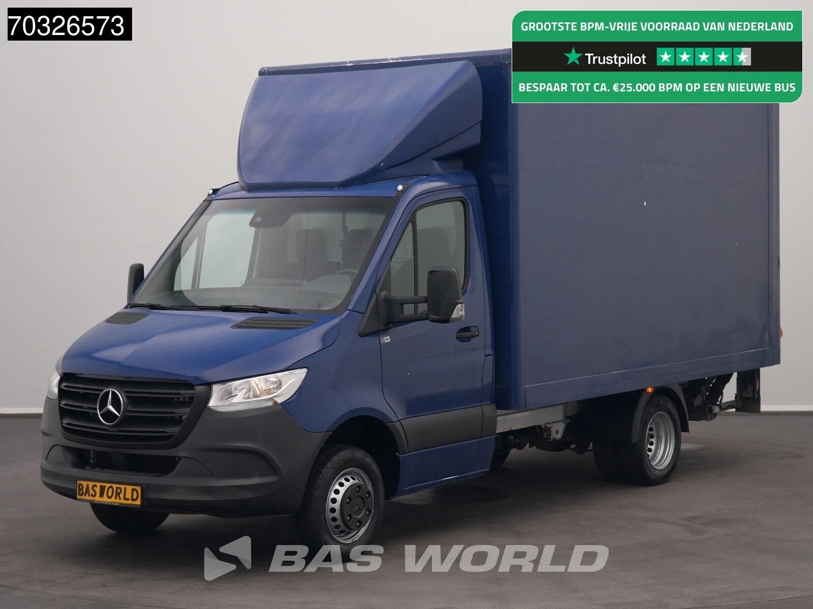 Mercedes Sprinter 515 CDI Laadklep Zijdeur Dubbellucht Bakwa, Auto's, Stof, Gebruikt, 4 cilinders, 2000 kg