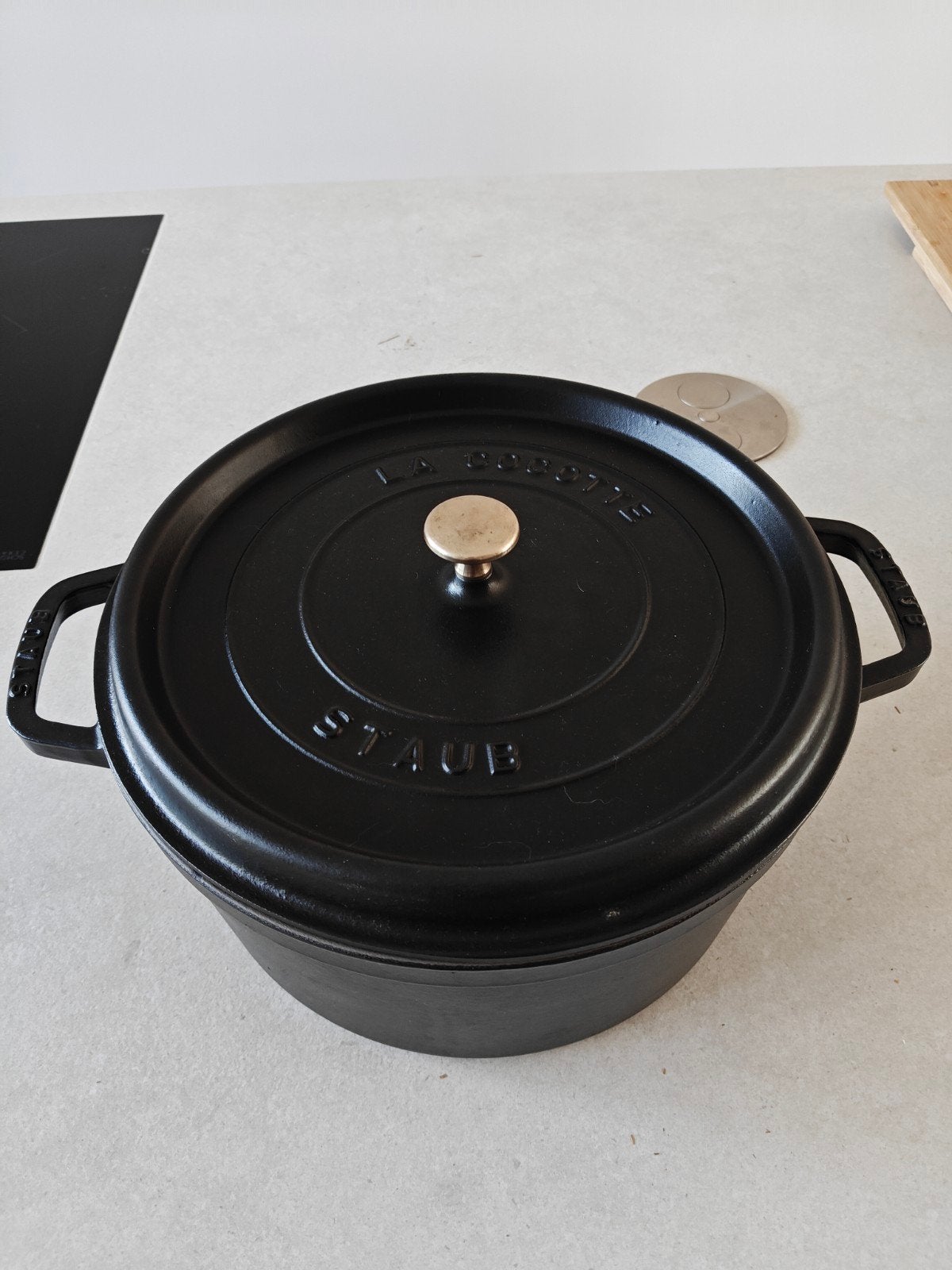 Gietijzeren braadpan van Staub (8,35l), Huis en Inrichting, Ophalen of Verzenden, Braadpan