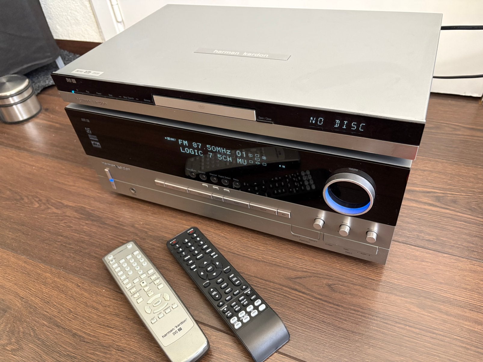 Harman Kardon AVR130 & DVD27, JBL 5.1 Speakerset & diversen, Audio, Tv en Foto, Home Cinema-sets, Gebruikt, Dvd-speler, 5.1-systeem