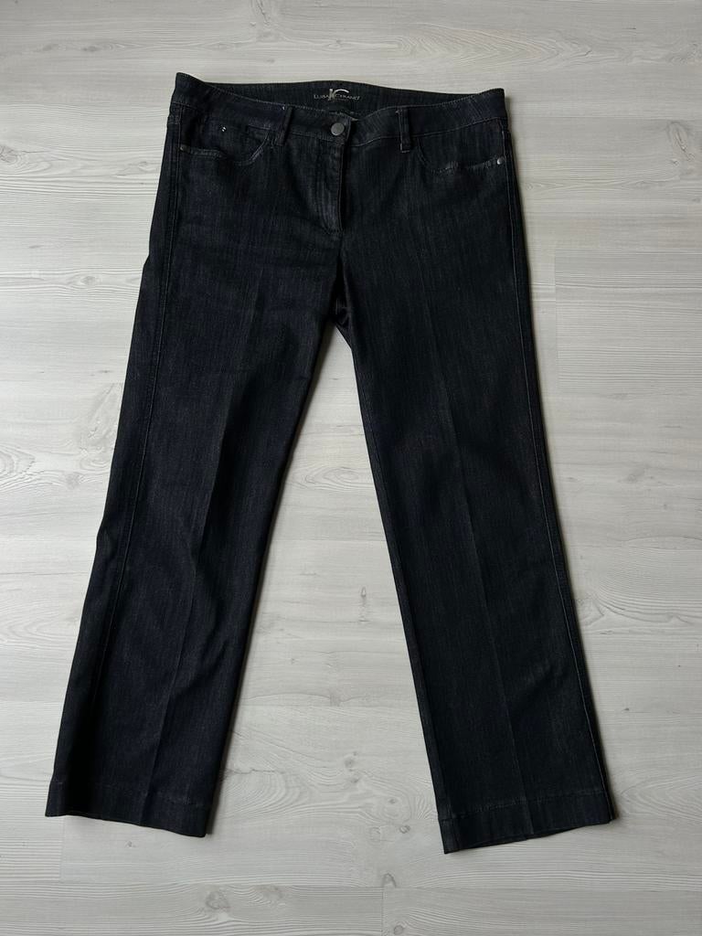 Jeansbroek antraciet Luisa Cerano 42, Ophalen of Verzenden, Zo goed als nieuw, Grijs