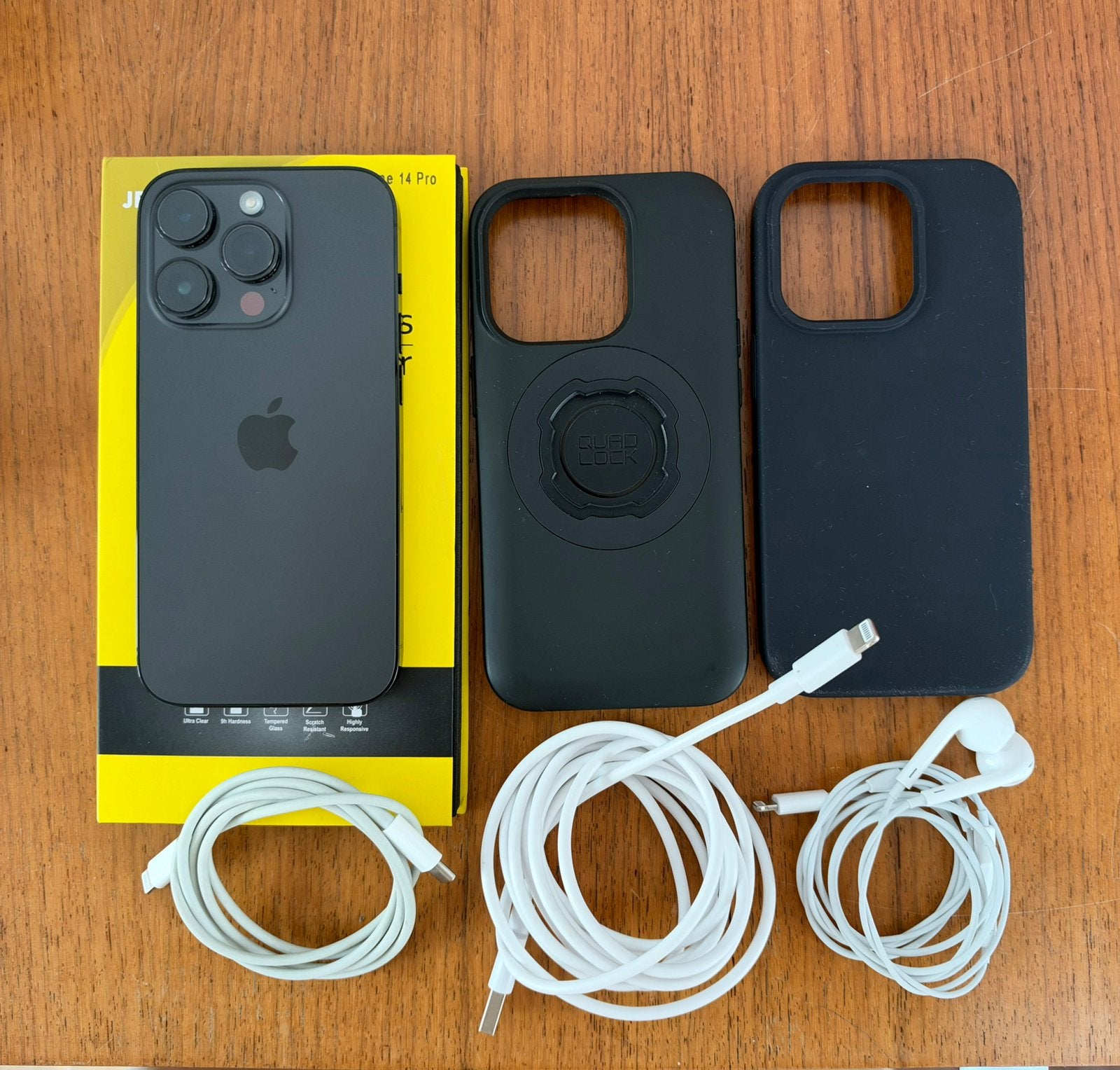 iPhone 14 Pro 128gb + accessoires, Enlèvement ou Envoi, Utilisé, 81 %, Sans abonnement