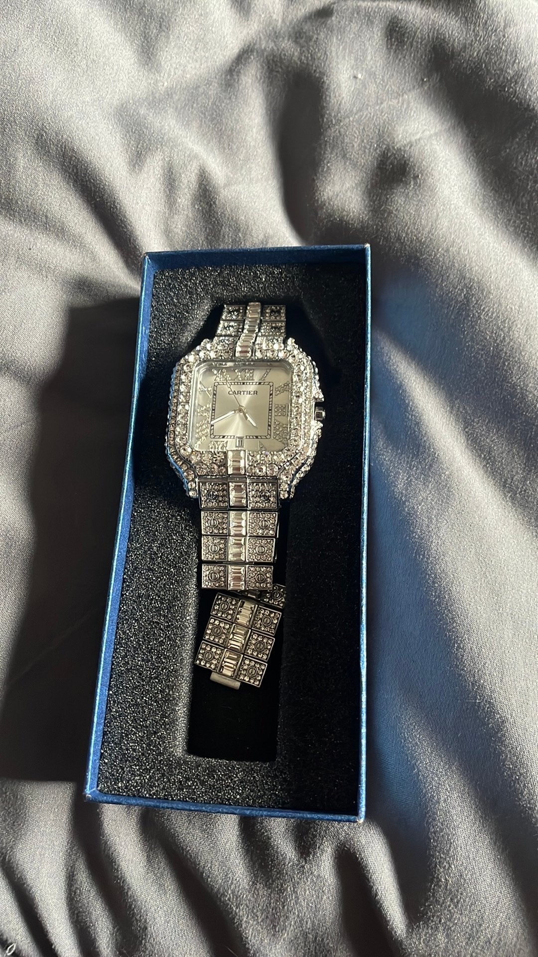 Cartier horloge, Overige materialen, Zakhorloge, Overige materialen, Nieuw