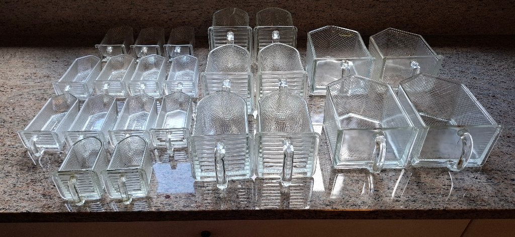 Bel ensemble de plateaux à griller/tiroirs à épices vintage, Enlèvement