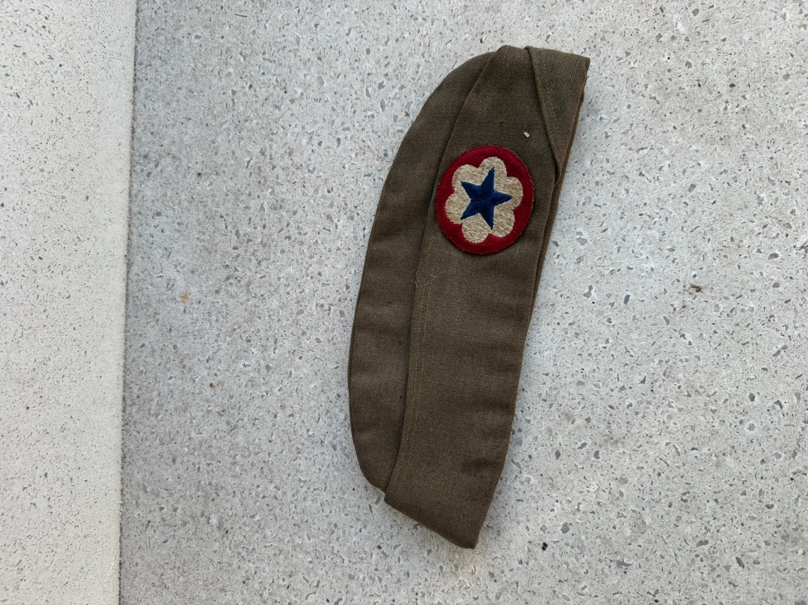 Wo2 US garrison cap, Ophalen of Verzenden