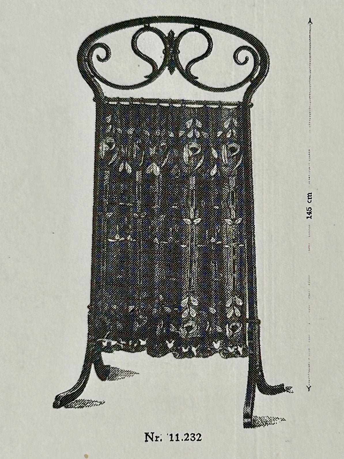 Rare cloison de séparation / paravan Art Nouveau Thonet 1900, Enlèvement