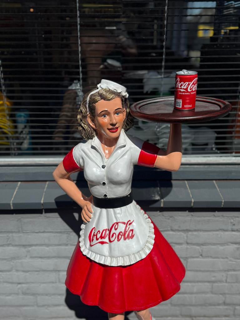 Grande image publicitaire de Coca Cola Diner, Enlèvement, Utilisé, Humain
