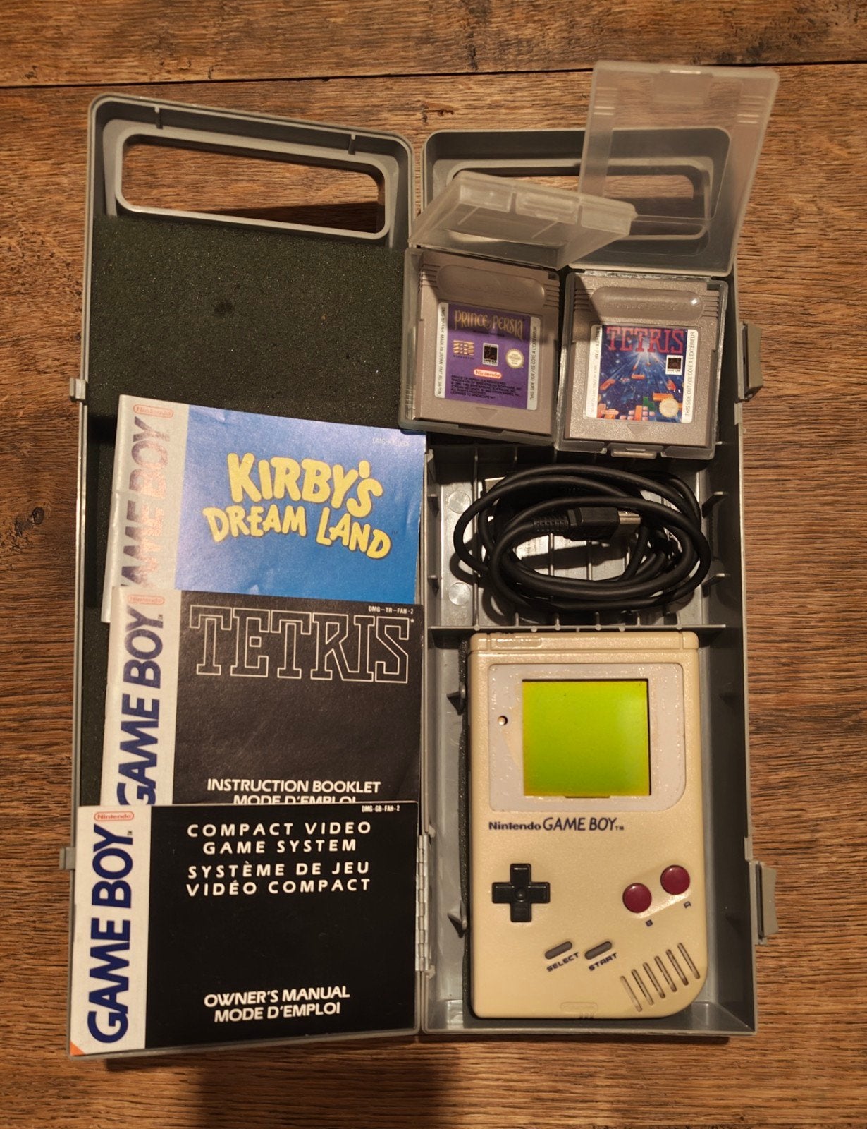 Gameboy classic + accessoires, Ophalen of Verzenden, Gebruikt, Game Boy Classic, Met games