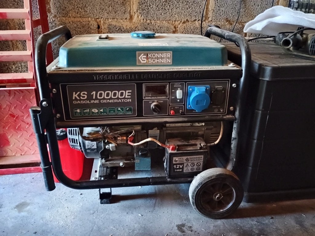groupe électrogène 8Kw, Bricolage & Construction, 5 à 10 kVA, Comme neuf, Démarrage électrique, Enlèvement