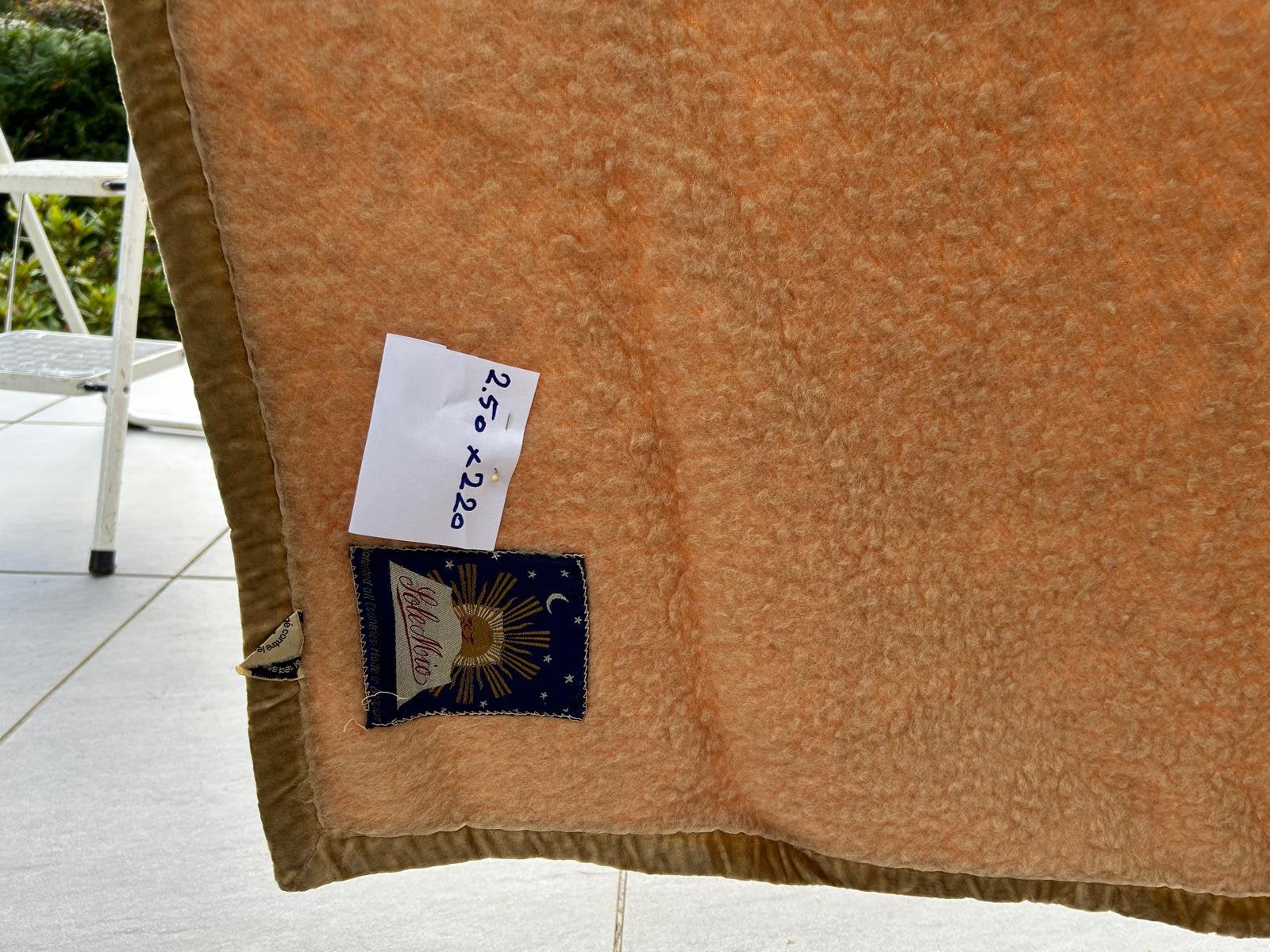 Sole mio 220x250, Huis en Inrichting, Ophalen, Gebruikt, Bruin, Tweepersoons