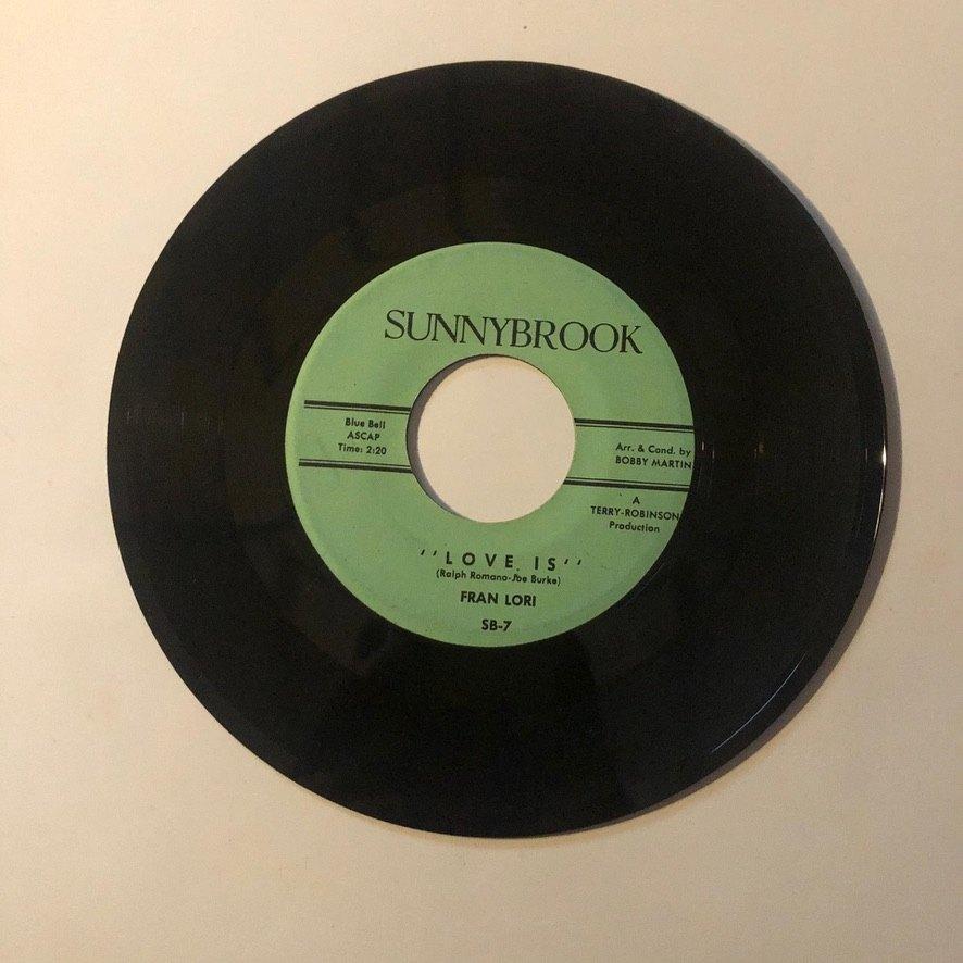 Fran Lori Love is „Popcorn Oldies”, Gebruikt, Originele persing, 7 inch, Single