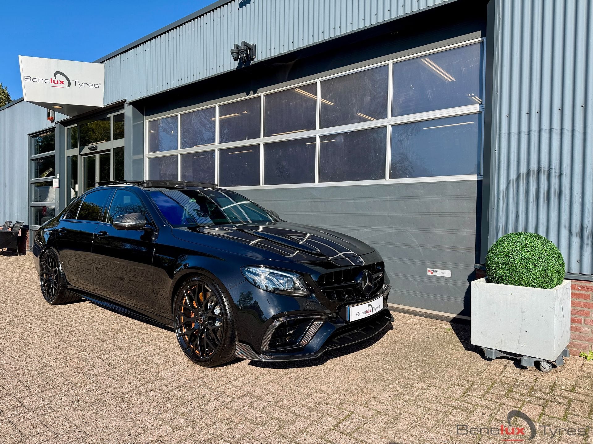 Brabus  origineel B40-800 Mercedes E63s AMG 4-matic+ Burmest, Automaat, 207 g/km, Zwart, Zwart