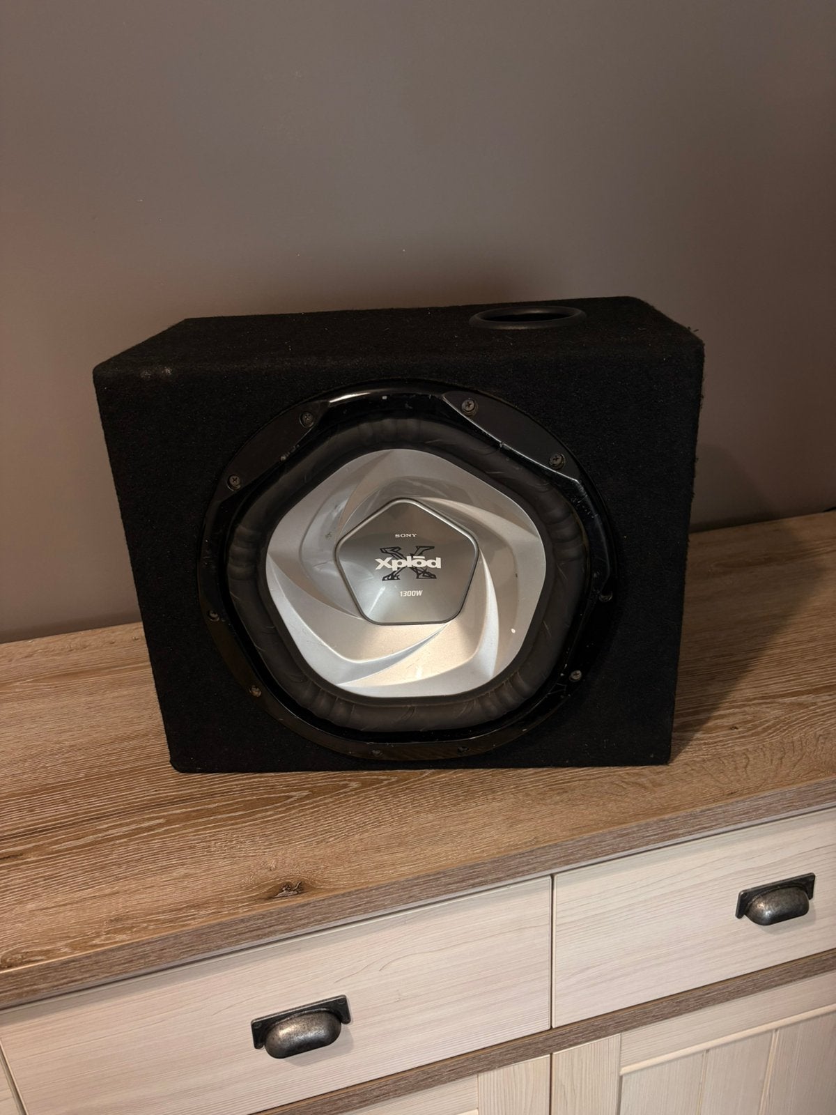 Sony Xplod 12" Subwoofer – 1300W (380W RMS) – Krachtige Bas!, Enlèvement, Utilisé
