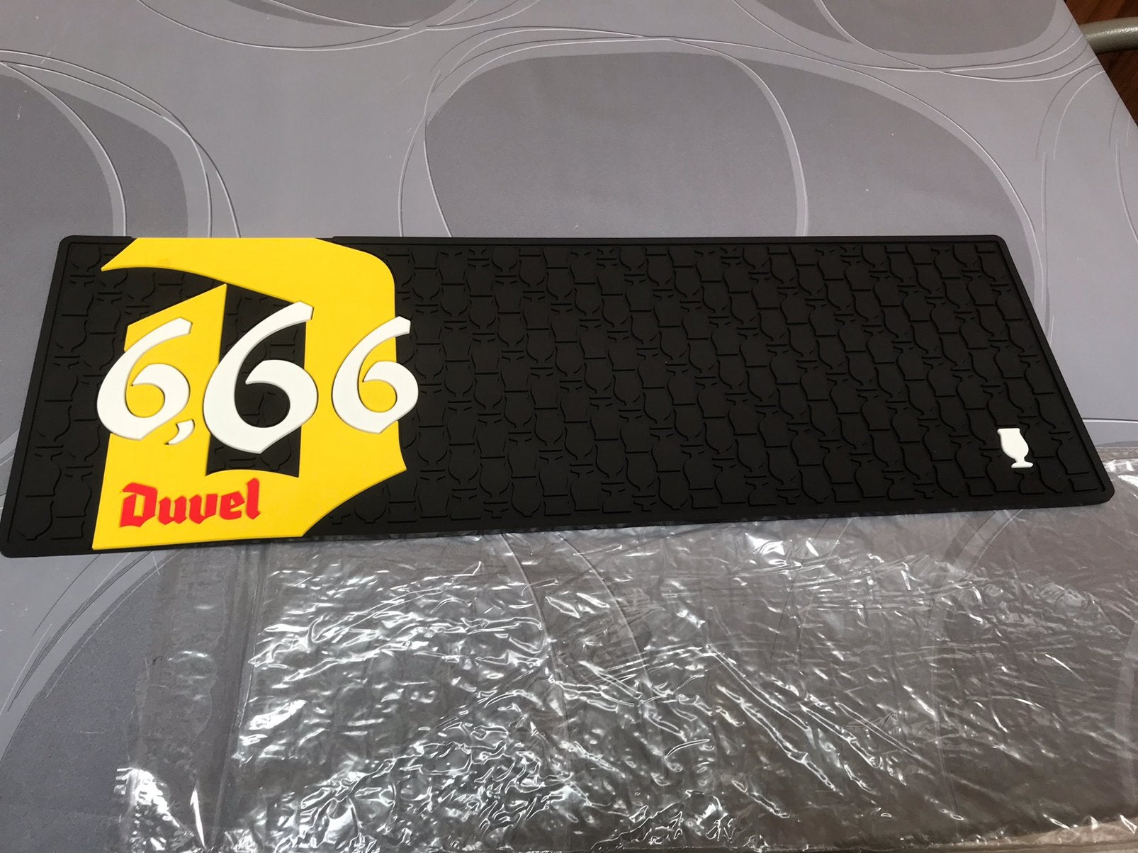 Duvel 6,66% barmat rubber, Verzamelen, Ophalen of Verzenden, Nieuw, Overige typen, Duvel