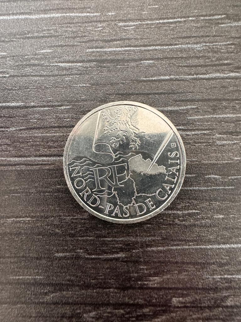 Pièce de 10 euros en argent France 2010 — Nord-Pas-de-Calais, Enlèvement ou Envoi, France, Argent