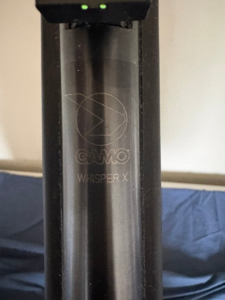 Gamo whisper X, Ophalen, Zo goed als nieuw