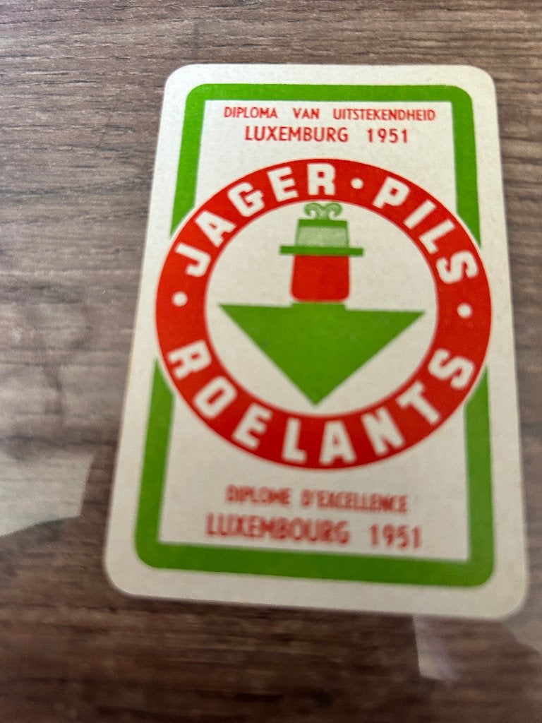 1 losse speelkaart brouwerij roelants, Enlèvement ou Envoi, Neuf, Carte(s) à jouer