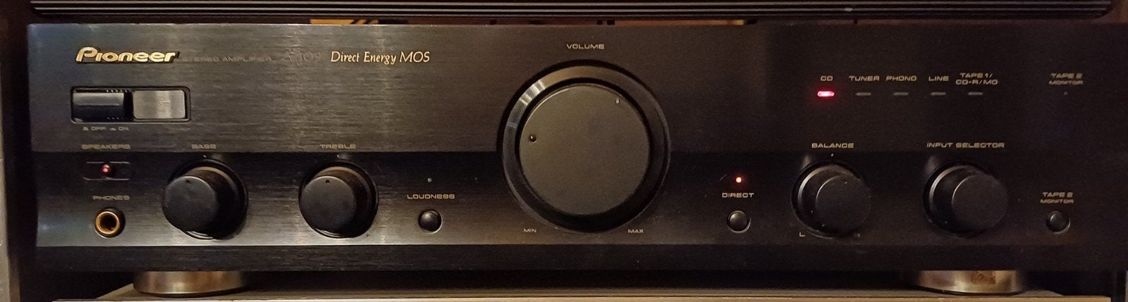 Pioneer A-109, Audio, Tv en Foto, Versterkers en Ontvangers, Ophalen, Zo goed als nieuw, Pioneer