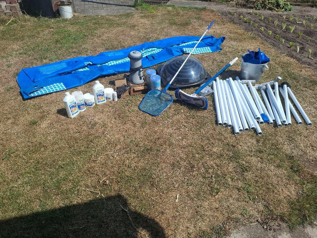 imtex zwembed, Ophalen, Gebruikt, Minder dan 200 cm, Opzetzwembad