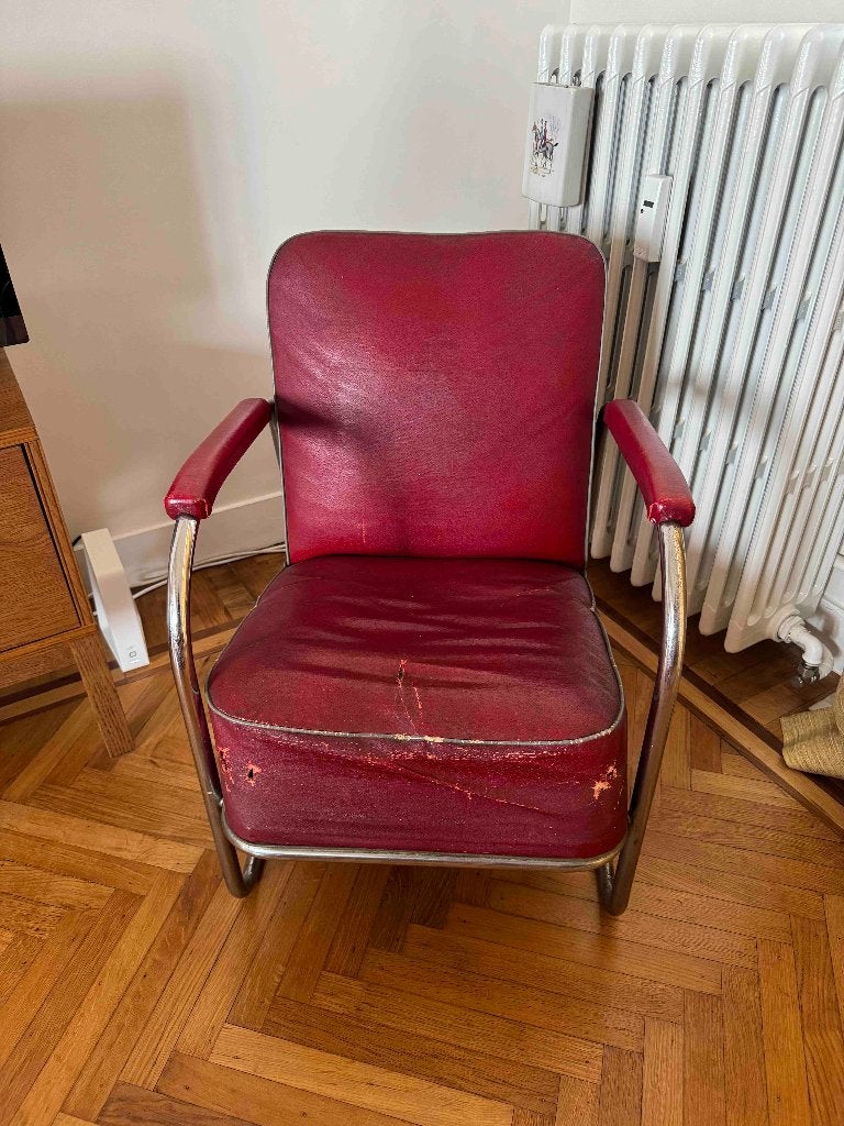 Vintage lounge fauteuil, Enlèvement, Maison et Meubles
