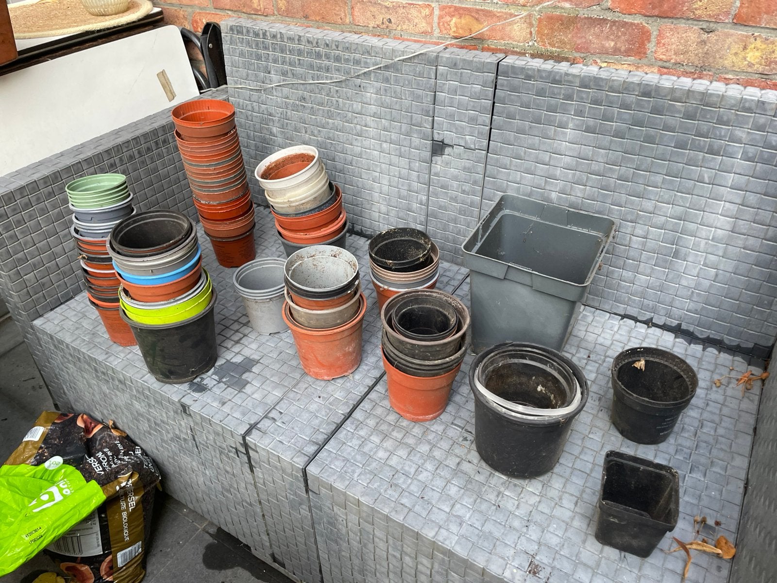 kweekpotten/bakken, Jardin & Terrasse, Produits de culture, Enlèvement, Utilisé, Boîte de culture