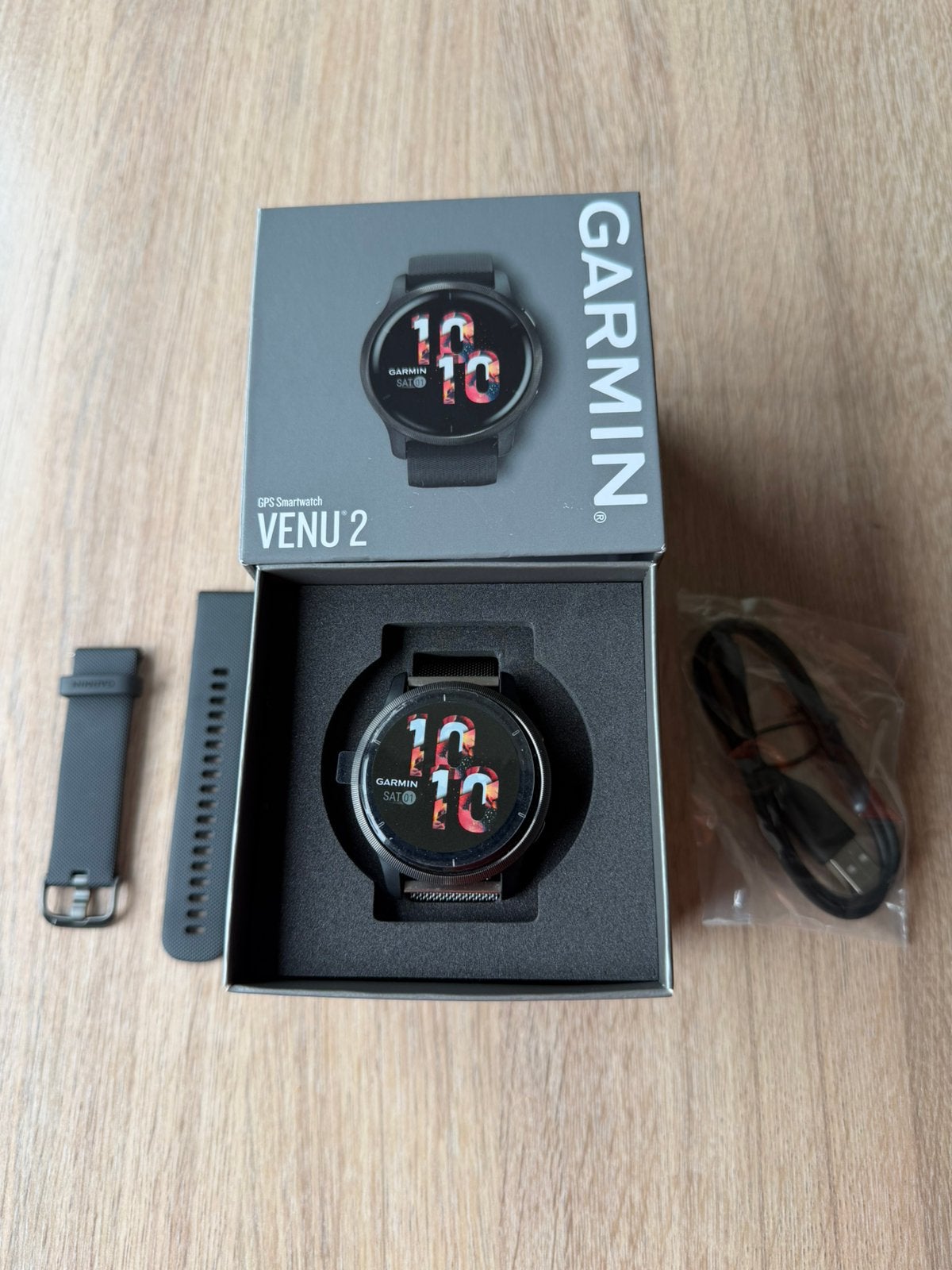 Garmin venu 2 toujours sous garantie, Étanche, Enlèvement ou Envoi, Comme neuf, Avancer d'un pas