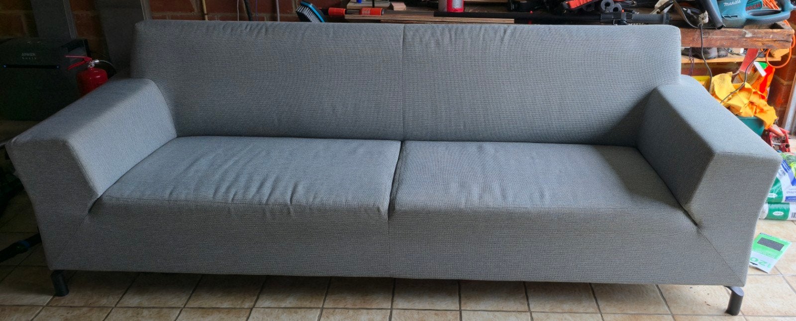 Zetel in stof. (Mint, 250*90), 75 à 100 cm, Comme neuf, Enlèvement, Casual