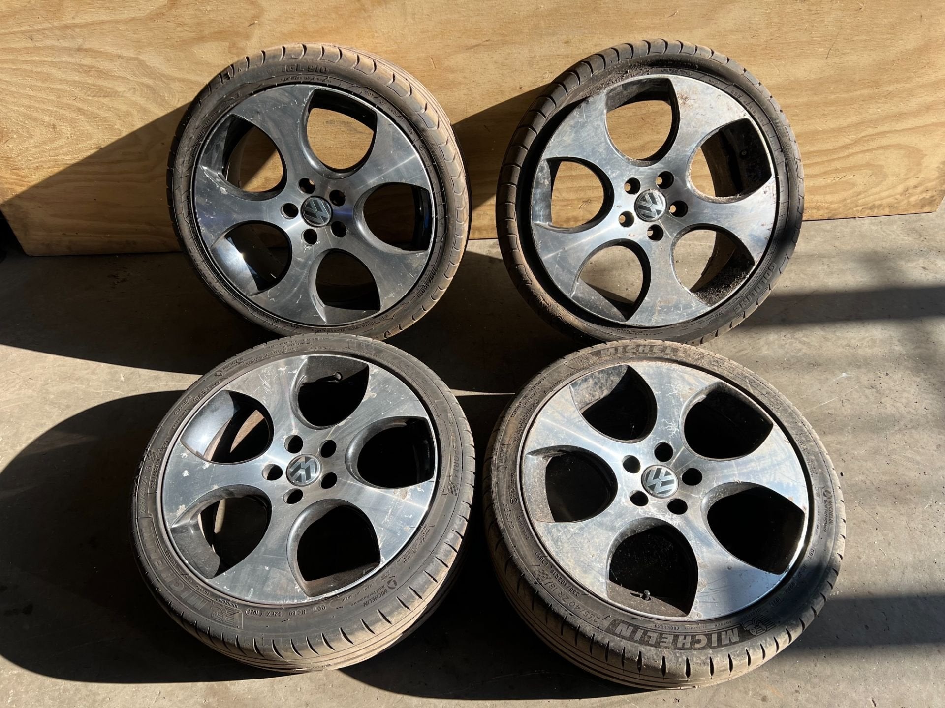 VW GOLF 6 GTI Velgen 5x112 57.1 18 inch, Auto-onderdelen, Gebruikt, Volkswagen AG, Vw@volkswagen.de, Band(en)