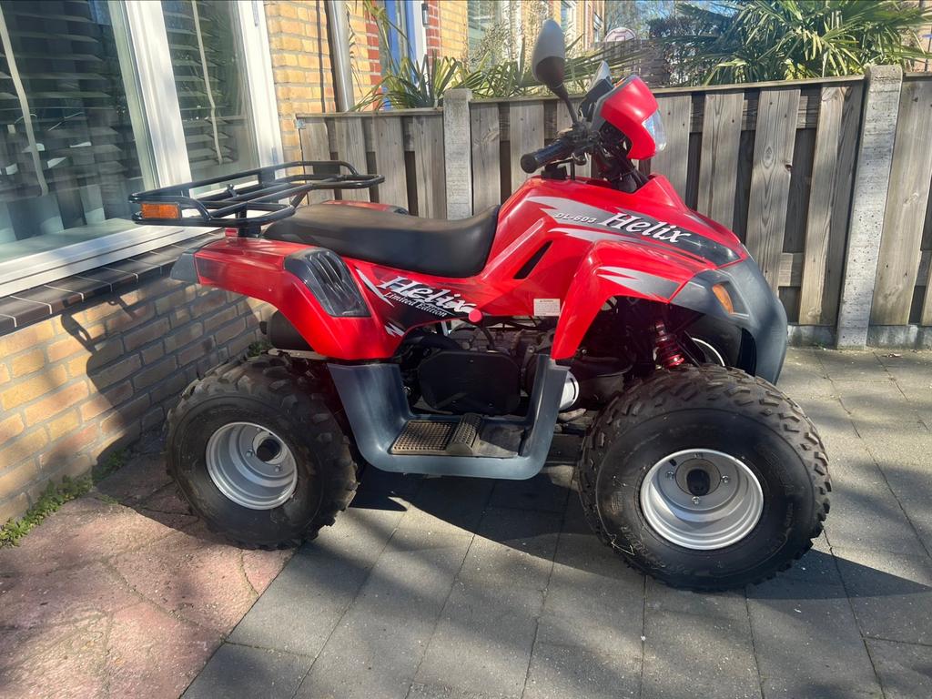 Zgan Dinli 50cc Quad op NL KENTEKEN!