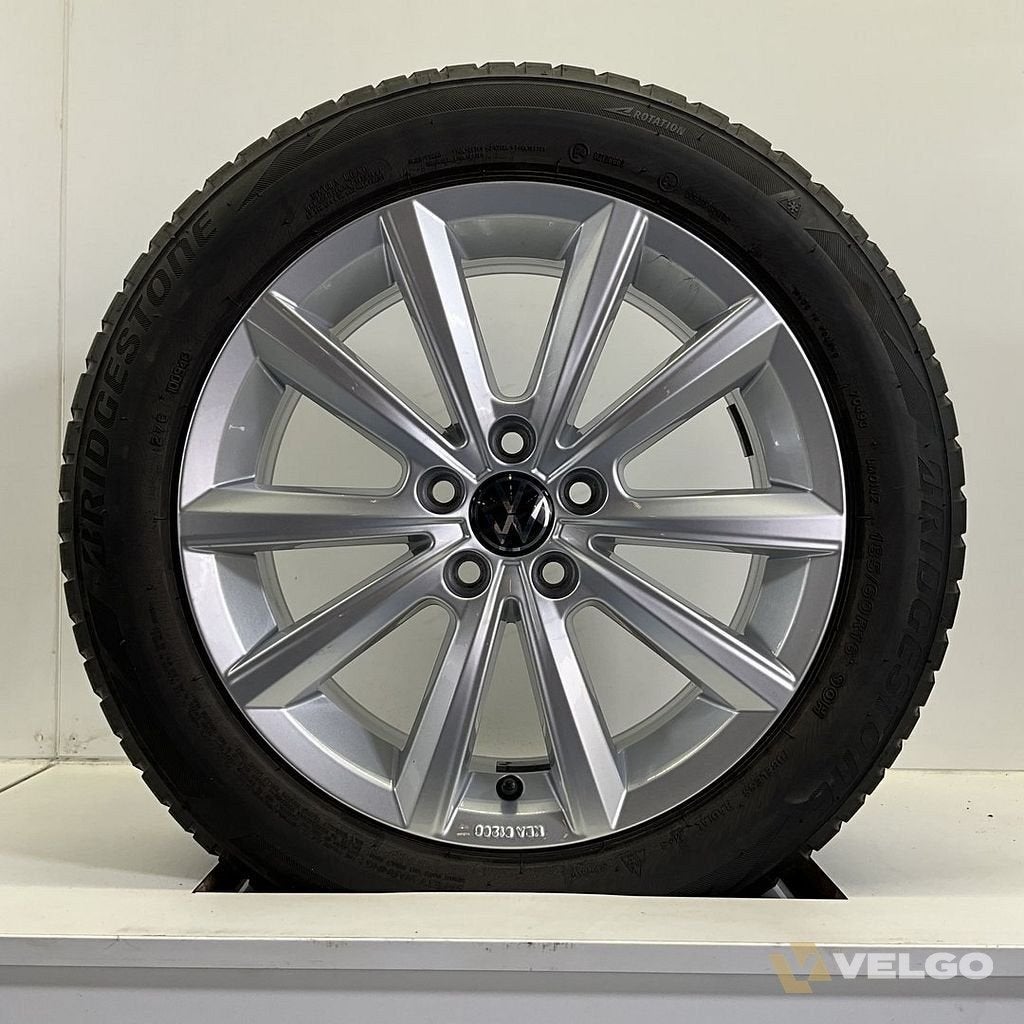 VOLKSWAGEN POLO AUDI A1 MERANO VELGEN SET WINTERBANDEN 16 IN, Auto-onderdelen, Gebruikt, -, Banden en Velgen, -