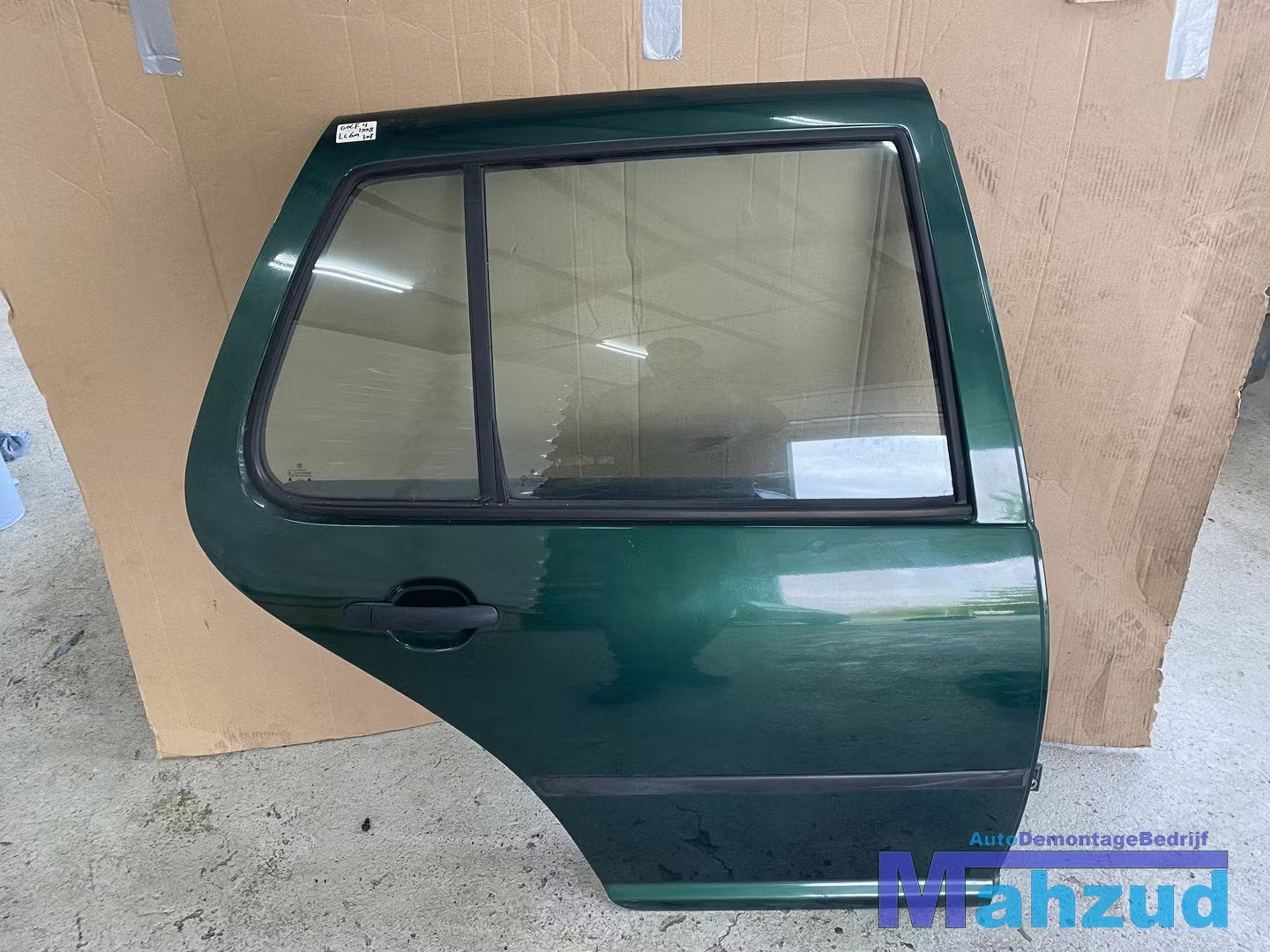 VW GOLF 4 Groen LC6M Rechts Achter deur portier 1997-2003, Auto-onderdelen, Gebruikt, Volkswagen AG, Achter, Vw@volkswagen.de