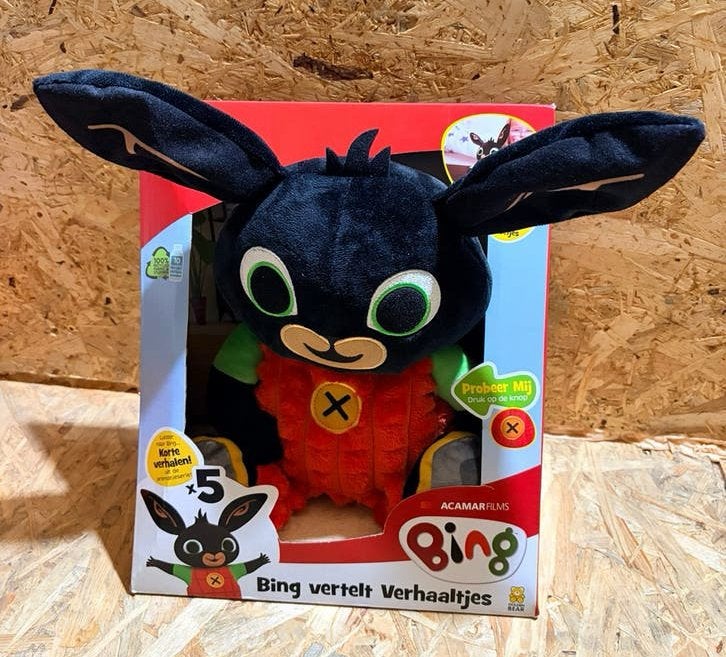 Bing pluchen verhaaltjes verteller Nieuw, Kinderen en Baby's, Ophalen, Overige merken, Overige karakters, Interactief