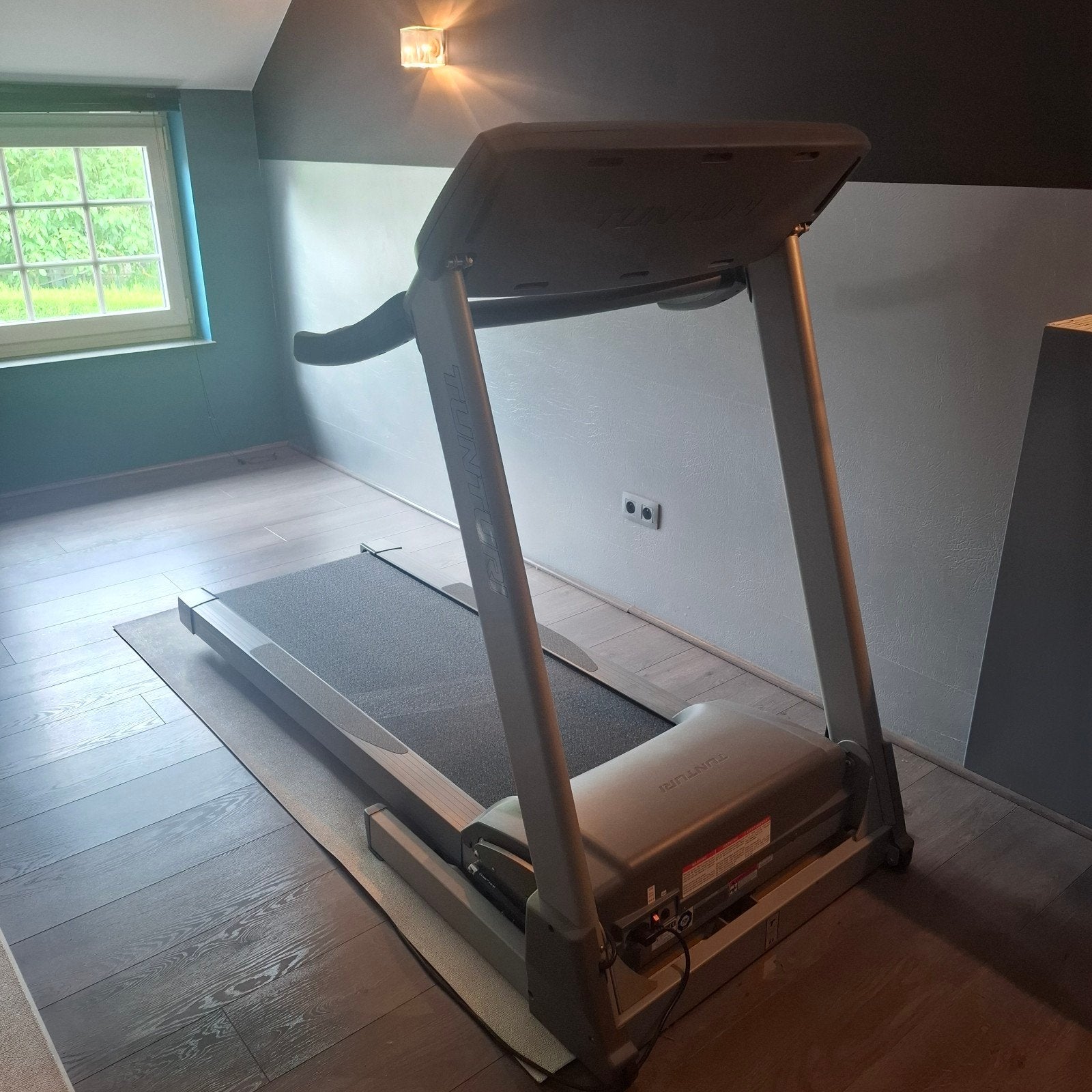 Loopband Tunturi, Jambes, Tapis roulant, Comme neuf, Synthétique