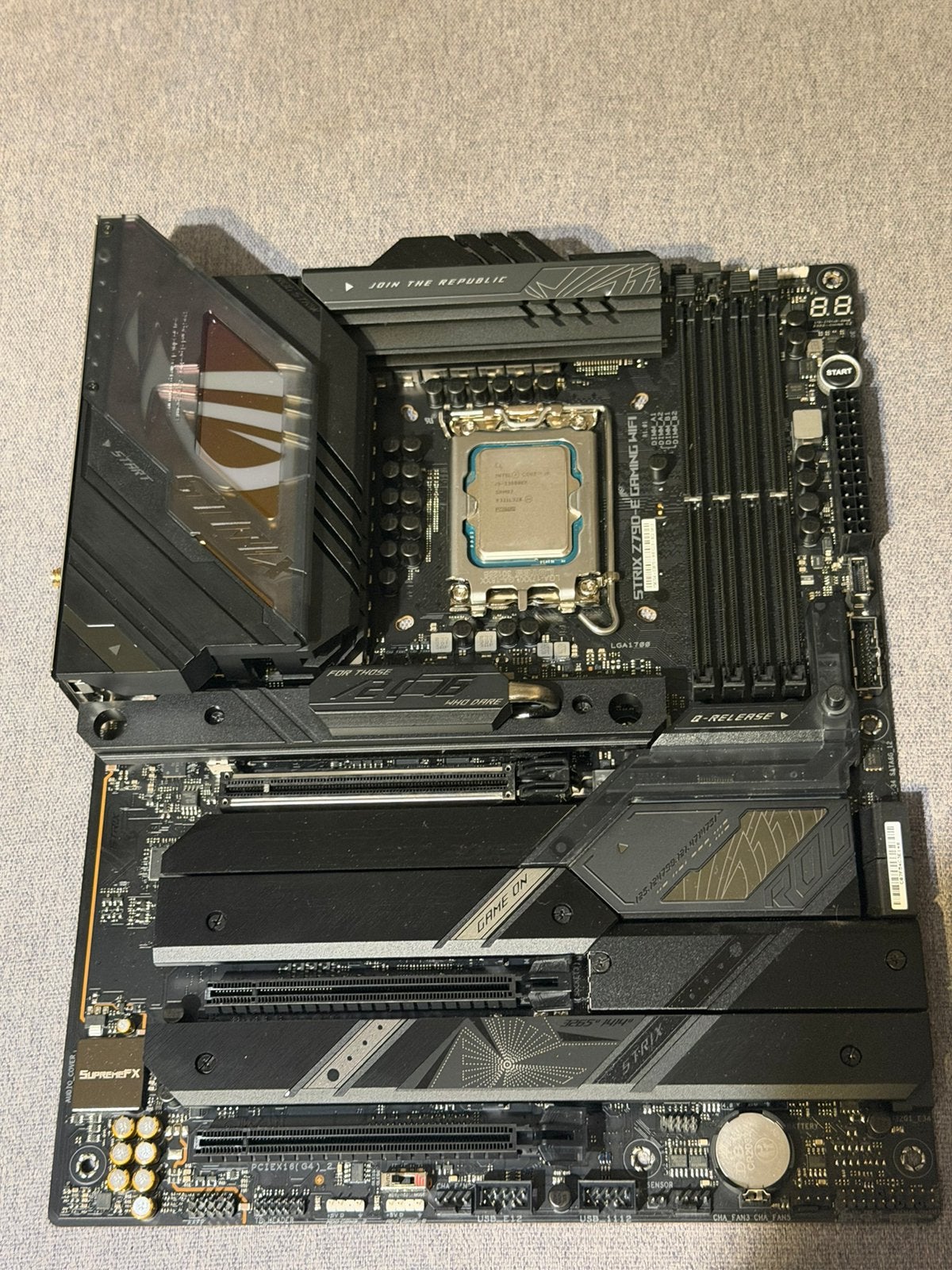 Evo pc-kit (moederbord + i9 13900kf), Computers en Software, Ophalen, Zo goed als nieuw, Intel